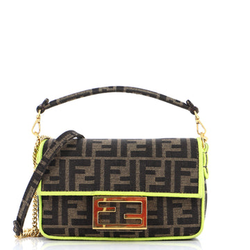 Fendi Baguette NM Bag Zucca Canvas Mini