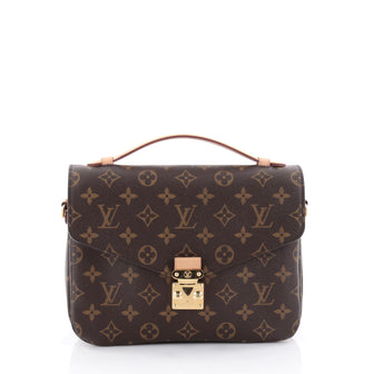 Louis Vuitton Pochette Metis Monogram Canvas Brown 2461002