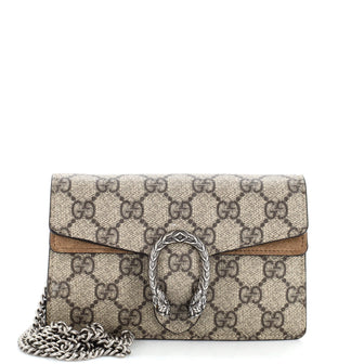 Gucci Dionysus Bag GG Coated Canvas Super Mini