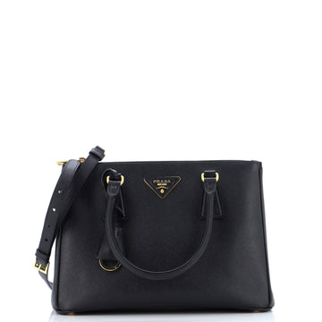 Prada Galleria Double Zip Tote Saffiano Leather Small