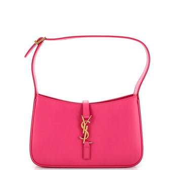 Saint Laurent Le 5 a 7 Hobo Leather Small