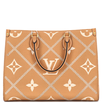 Louis Vuitton OnTheGo Tote Monogram Empreinte Giant Broderies MM