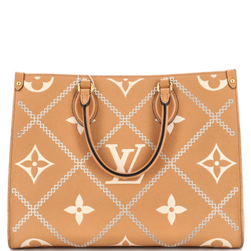 Louis Vuitton OnTheGo Tote Monogram Empreinte Giant Broderies MM