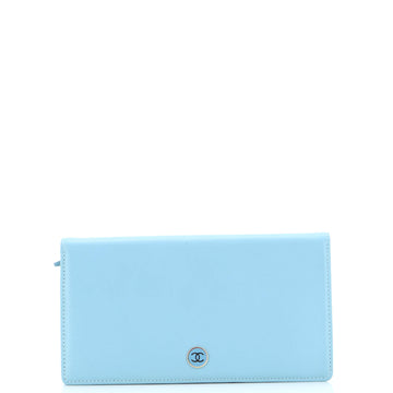 Chanel Bi-Fold Wallet Leather Long