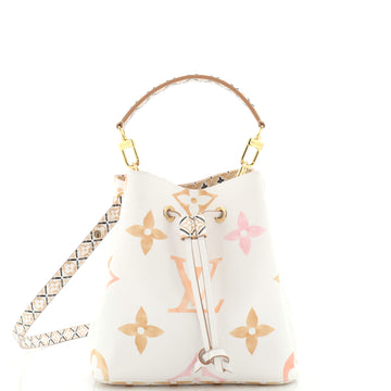 Louis Vuitton NeoNoe Handbag By The Pool Monogram Watercolor Giant BB