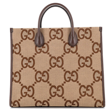 Gucci Convertible Tote Jumbo GG Canvas Large