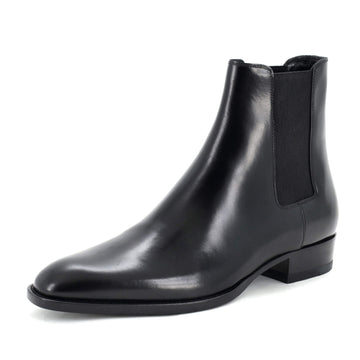 Saint Laurent Men's Wyatt Chelsea Boots Leather