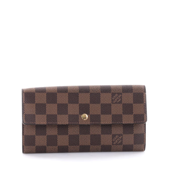 Louis Vuitton Sarah Wallet Damier Brown 2463802