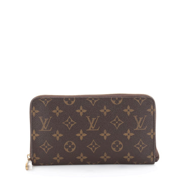 Louis Vuitton Zippy Organizer Monogram Canvas Brown 2463804