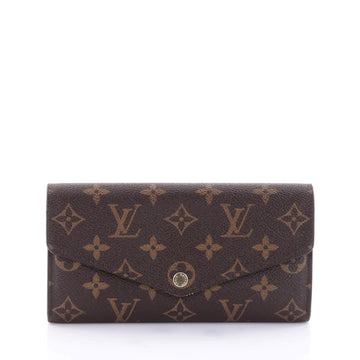 Louis Vuitton Sarah Wallet NM Monogram Canvas Brown 2463806