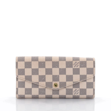 Louis Vuitton Sarah Wallet NM Damier White 2463807