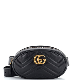 Gucci GG Marmont Belt Bag Matelasse Leather