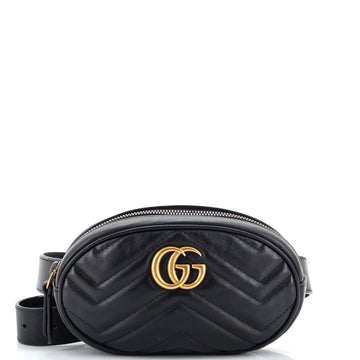 Gucci GG Marmont Belt Bag Matelasse Leather