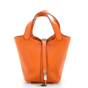 Hermes Picotin Lock Bag Clemence TPM
