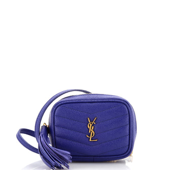 Saint Laurent Lou Camera Bag Matelasse Chevron Leather Baby