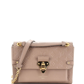 Louis Vuitton Vavin Handbag Monogram Empreinte Leather PM
