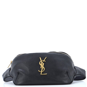 Saint Laurent Classic Monogram Belt Bag Leather