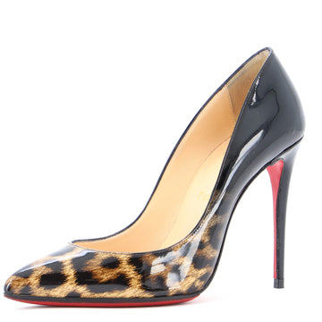 Christian Louboutin Women's Pigalle Follies Pumps Printed Patent 100