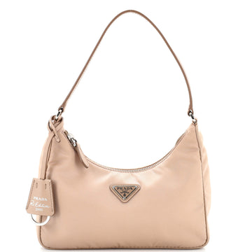 Prada Re-Edition 2005 Hobo Tessuto with Saffiano Leather Mini