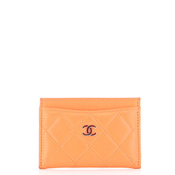 Chanel Classic Card Holder Quilted Lambskin