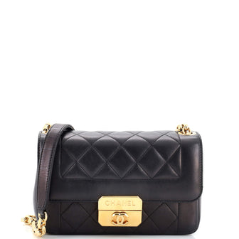 Chanel Chic With Me Flap Bag Quilted Lambskin Mini