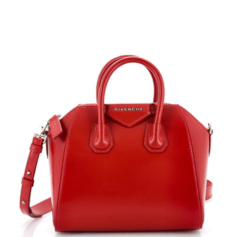 Givenchy Antigona Bag Glazed Leather Mini