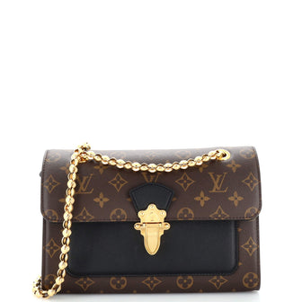 Louis Vuitton Victoire Handbag Monogram Canvas and Leather