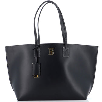Burberry TB Monogram Motif Tote Leather Medium