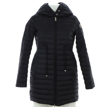 Moncler Women's Barbel Long Coat Quilted Polyamide with Down