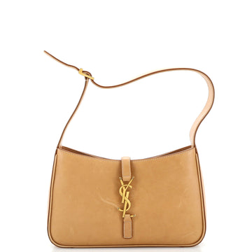 Saint Laurent Le 5 a 7 Hobo Leather Small