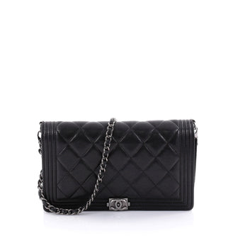 Chanel Boy Wallet On Chain NM Quilted Lambskin Small 2466501