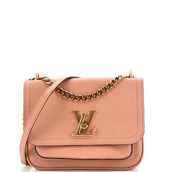 Louis Vuitton Lockme Chain Bag Leather Neutral 2466721