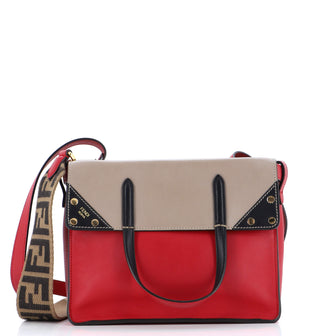 Fendi Flip Tote Leather Small