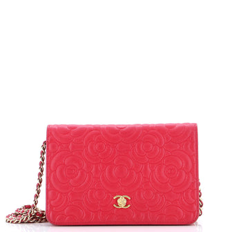 Chanel Wallet on Chain Camellia Caviar Pink 2467262