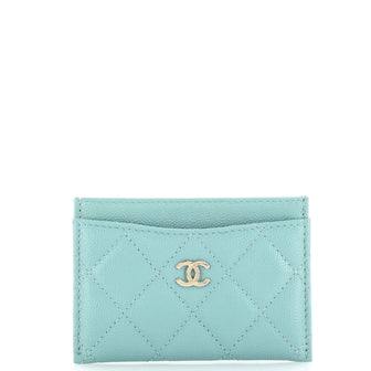 Chanel Classic Card Holder Quilted Caviar