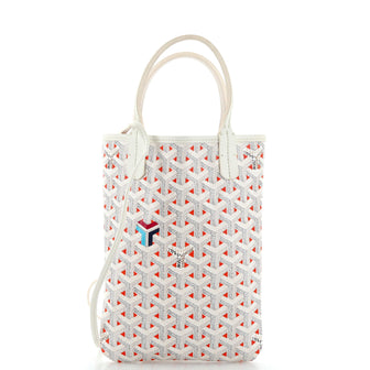 Goyard Poitiers Tote Claire Voie Coated Canvas Mini