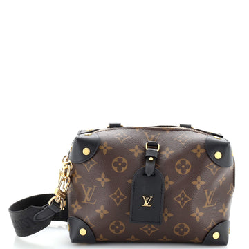 Louis Vuitton Petite Malle Souple Handbag Monogram Canvas