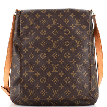 Louis Vuitton Musette Salsa Handbag Monogram Canvas GM