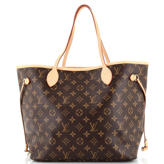 Louis Vuitton Neverfull NM Tote Monogram Canvas MM