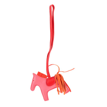 Hermes GriGri Rodeo Bag Charm Leather MM