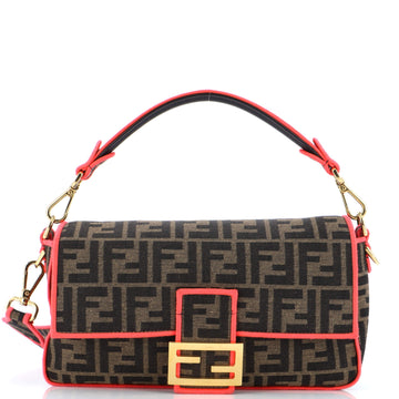 Fendi Baguette NM Bag Zucca Canvas Medium
