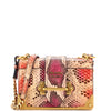 Prada Cahier Crossbody Bag Python Small Multicolor 2468776