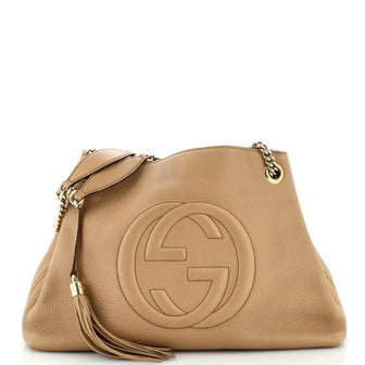 Gucci Soho Chain Strap Shoulder Bag Leather Medium