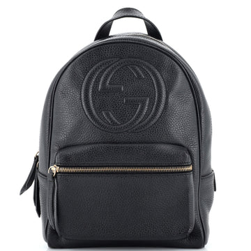 Gucci Soho Chain Backpack Leather