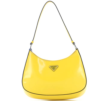 Prada Cleo Shoulder Bag Spazzolato Leather Medium