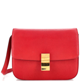 Celine Classic Box Bag Grainy Leather Medium
