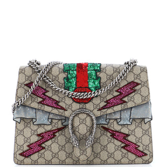 Gucci Dionysus Bag Embellished GG Coated Canvas Medium