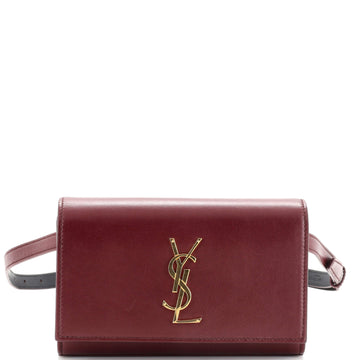 Saint Laurent Classic Monogram Kate Belt Bag Leather
