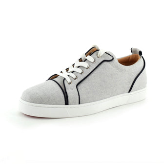 Christian Louboutin Men's Louis Junior Sneakers Canvas