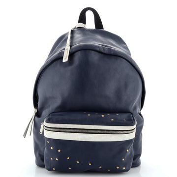 Saint Laurent City Backpack Printed Leather